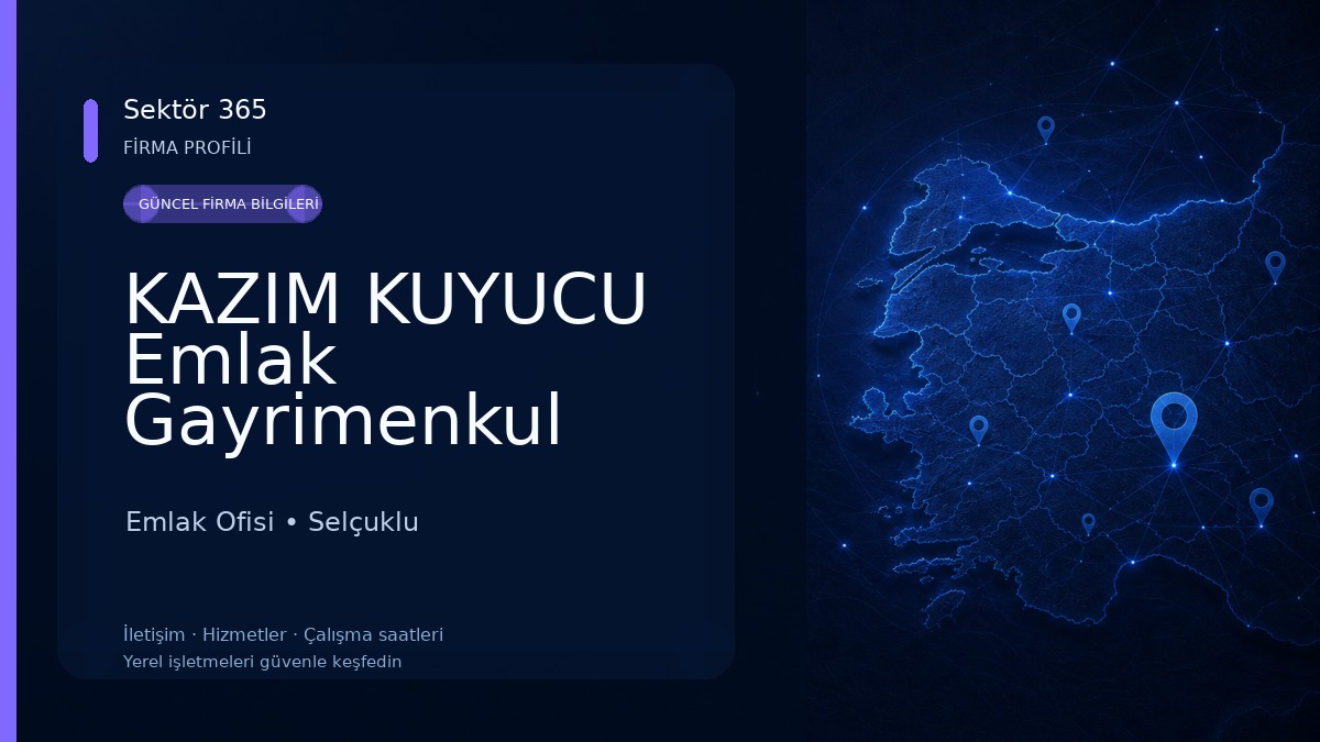 KAZIM KUYUCU Emlak Gayrimenkul Yatırım Danışmanlığı