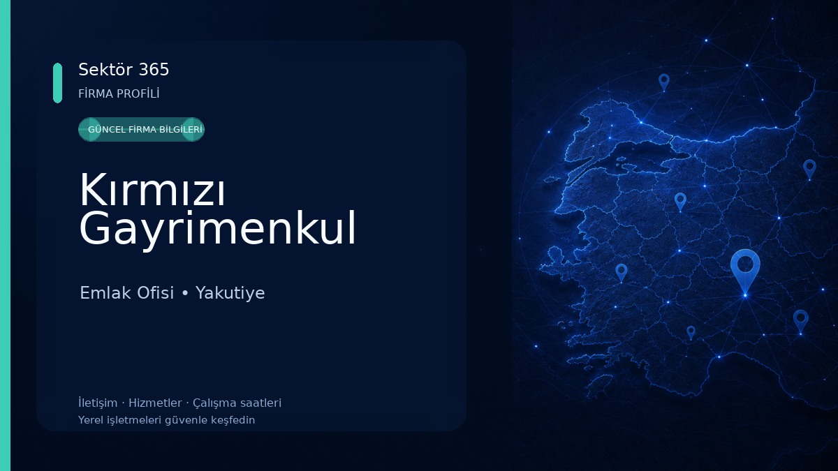 Kırmızı Gayrimenkul Emlak Ofisi