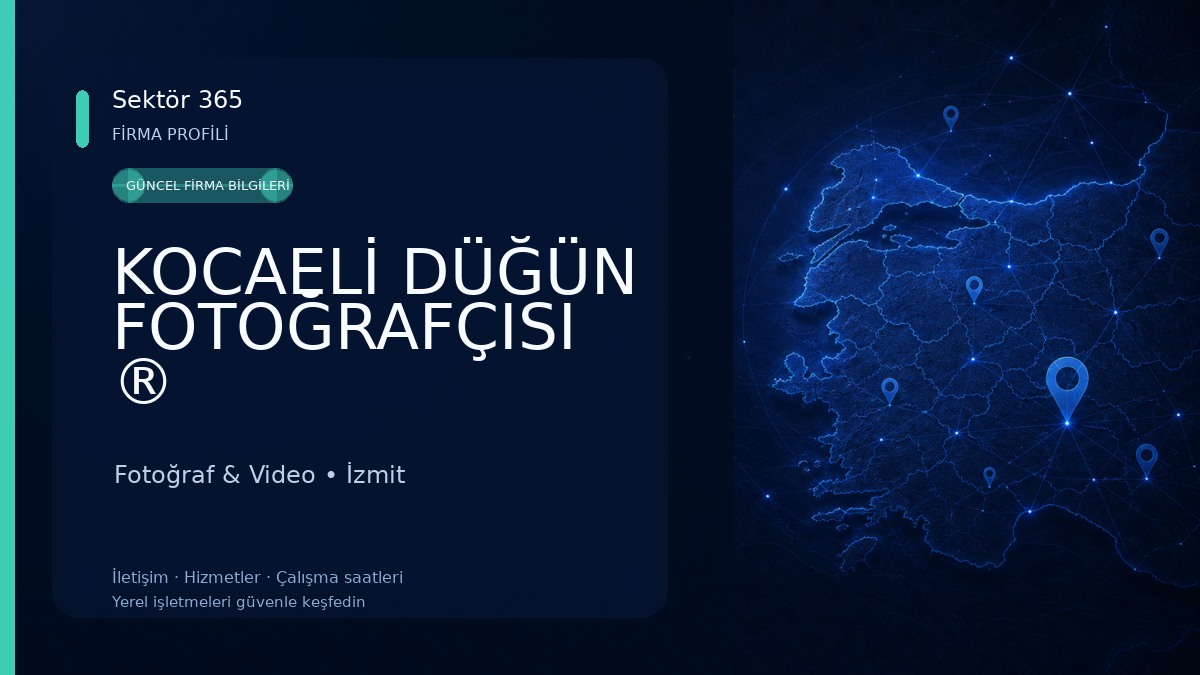 KOCAELİ DÜĞÜN FOTOĞRAFÇISI ® Fotoğraf & Video