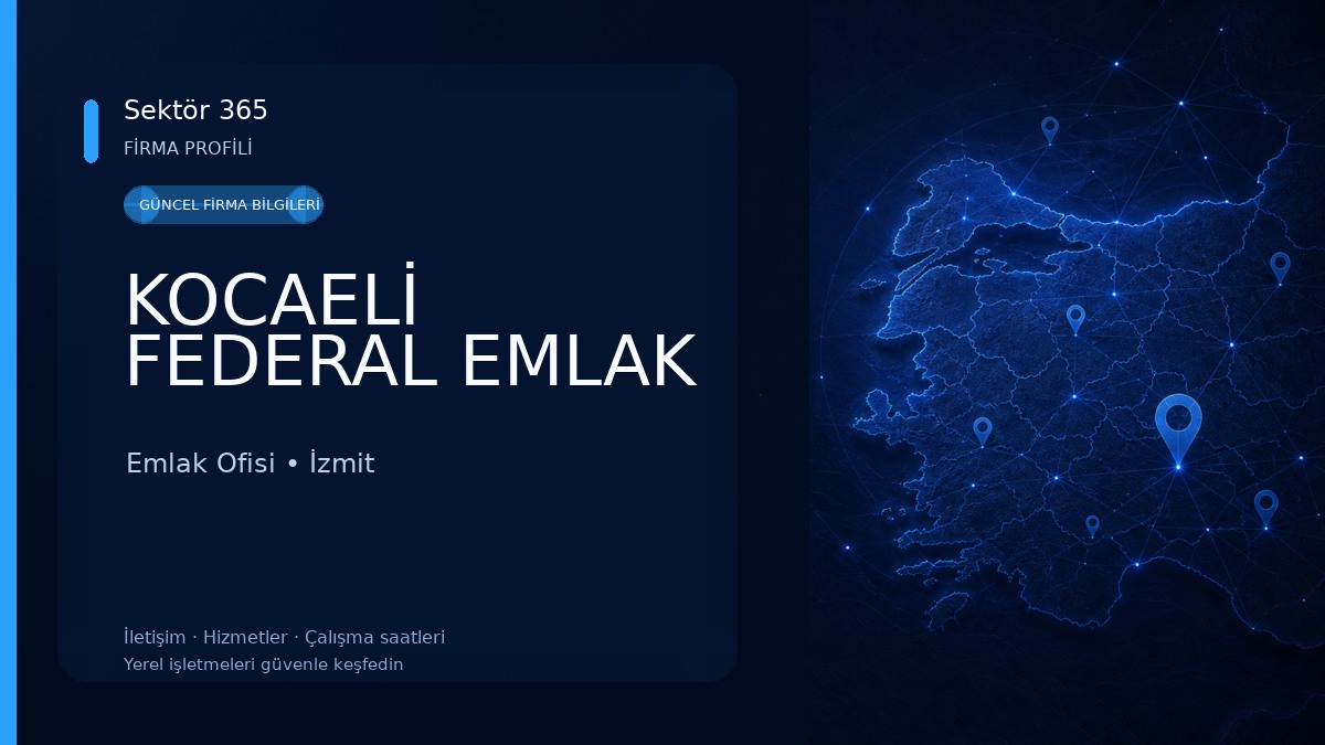 KOCAELİ FEDERAL EMLAK Emlak Ofisi