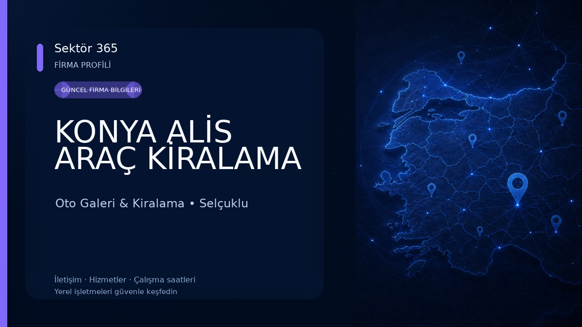 KONYA ALİS ARAÇ KİRALAMA