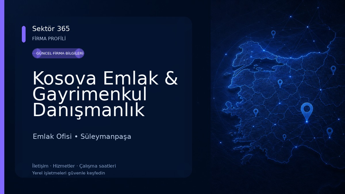 Kosova Emlak & Gayrimenkul Danışmanlık Emlak Ofisi