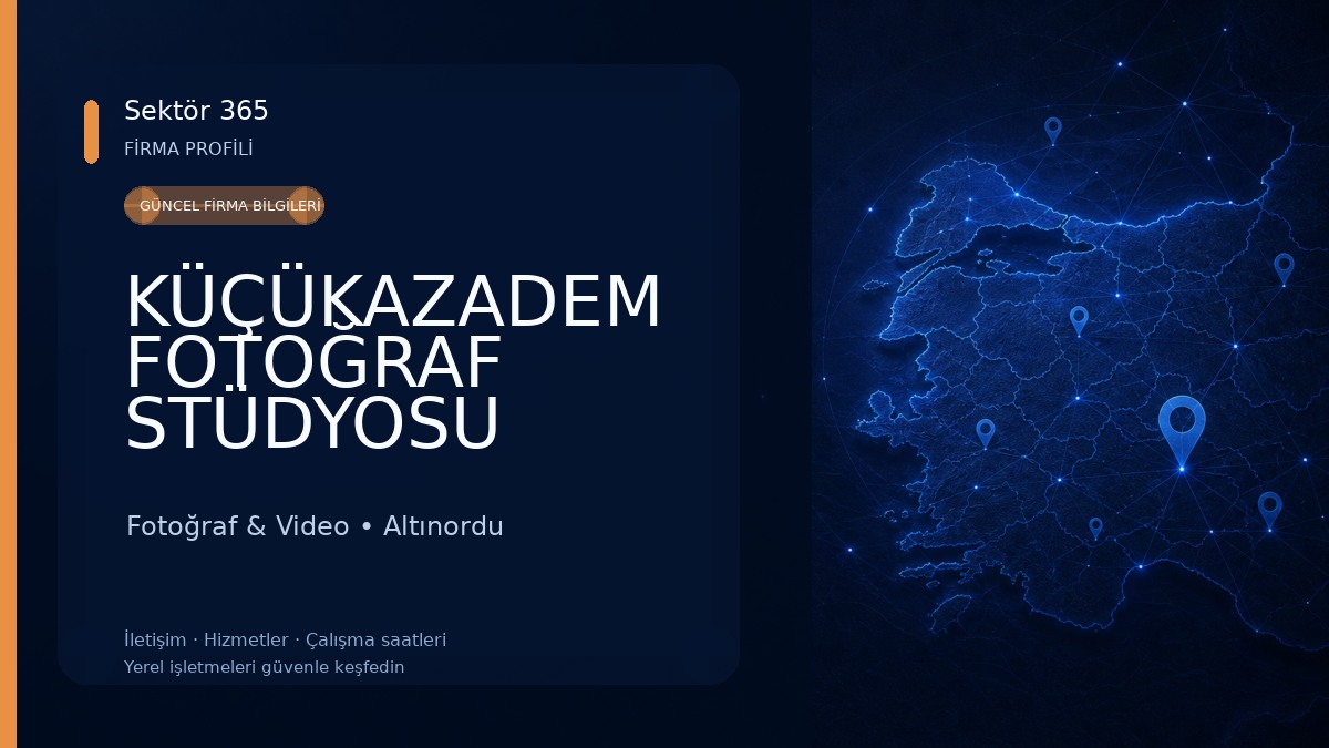 KÜÇÜKAZADEM FOTOĞRAF STÜDYOSU Fotoğraf & Video