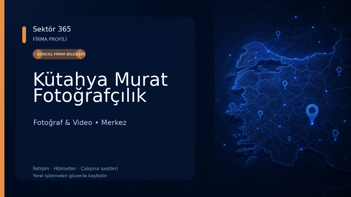 Kütahya Murat Fotoğrafçılık 