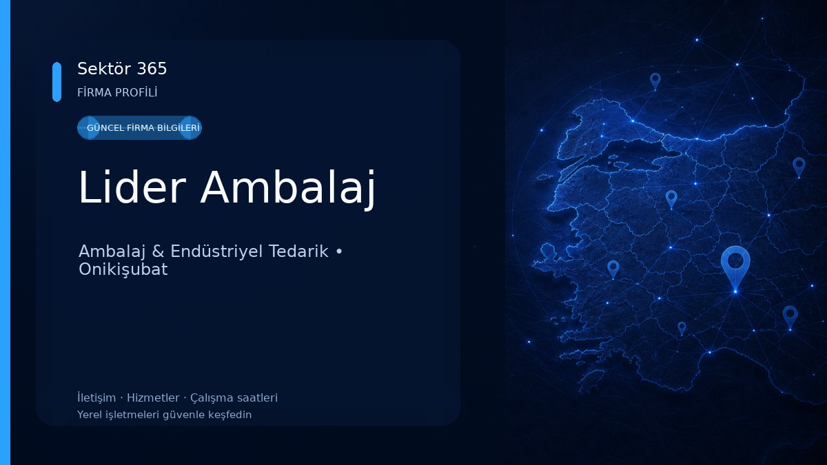 Lider Ambalaj