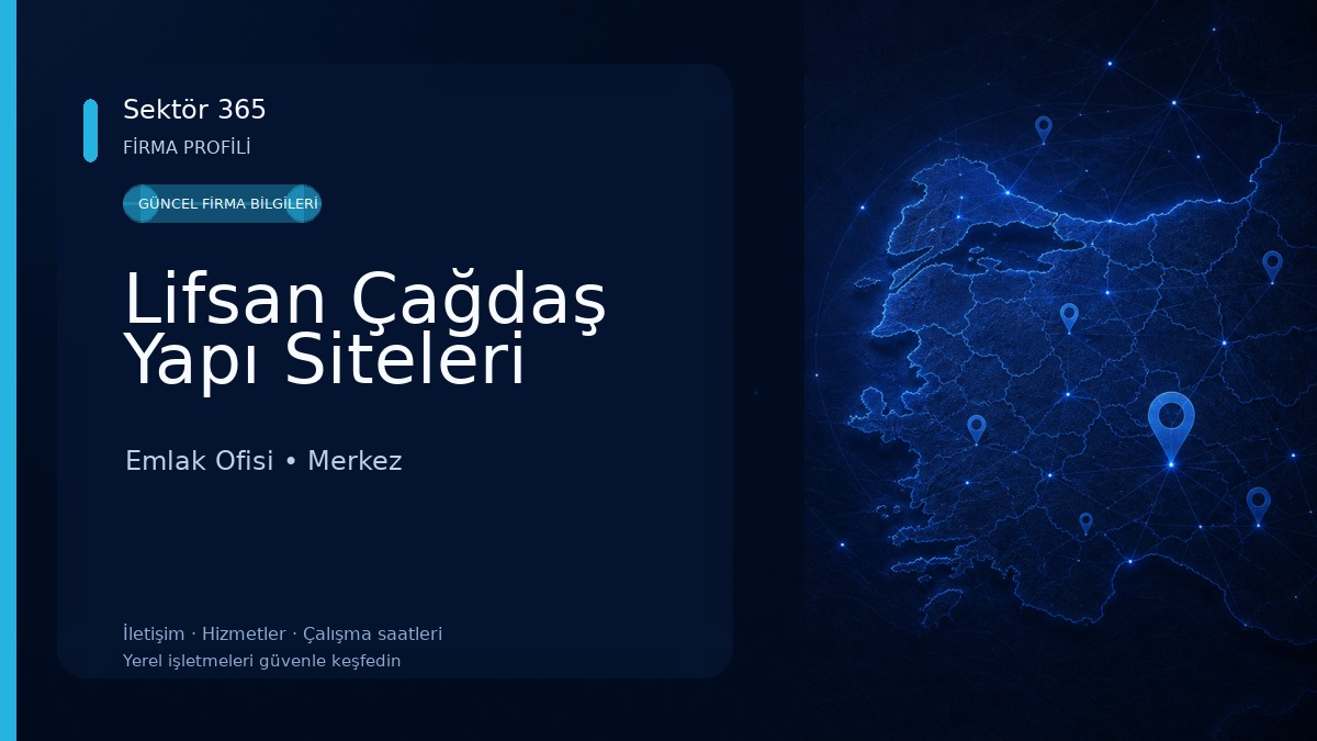 Lifsan Çağdaş Yapı Siteleri