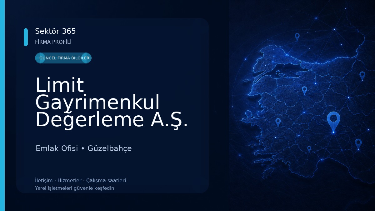 Limit Gayrimenkul Değerleme A.Ş.