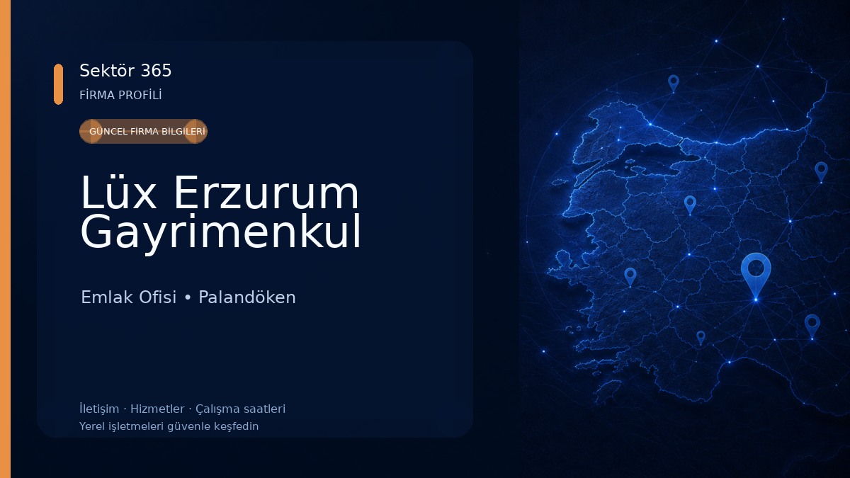 Lüx Erzurum Gayrimenkul