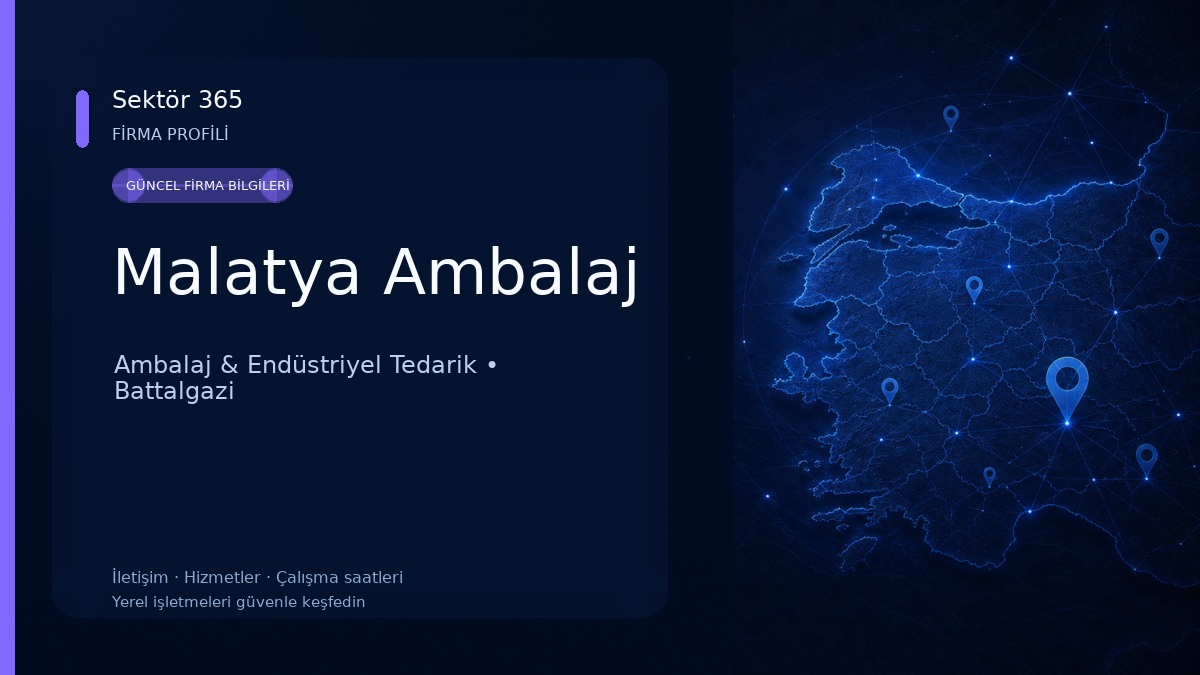 Malatya Ambalaj
