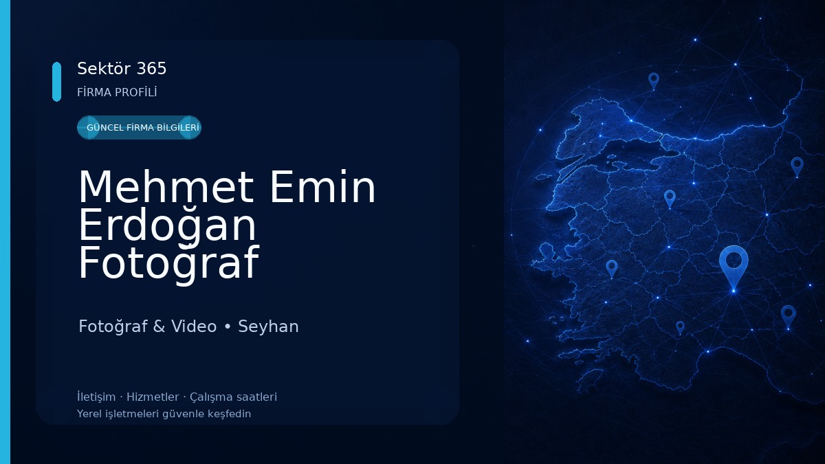 Mehmet Emin Erdoğan Fotoğraf Stüdyosu