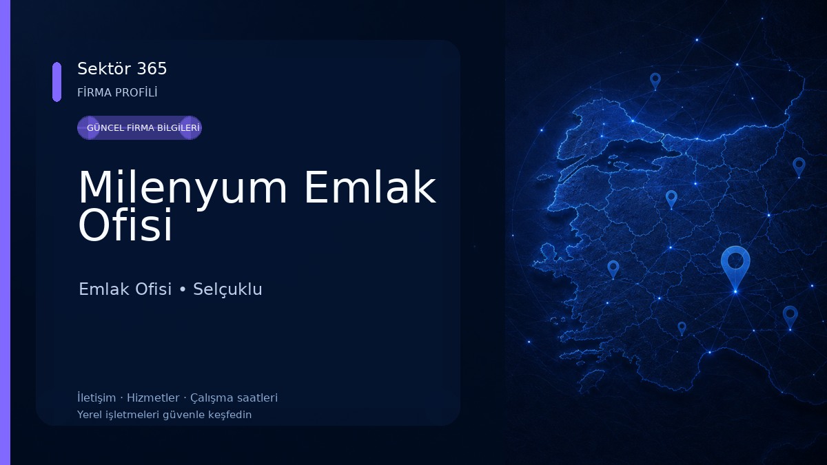 Milenyum Emlak Ofisi Emlak Ofisi