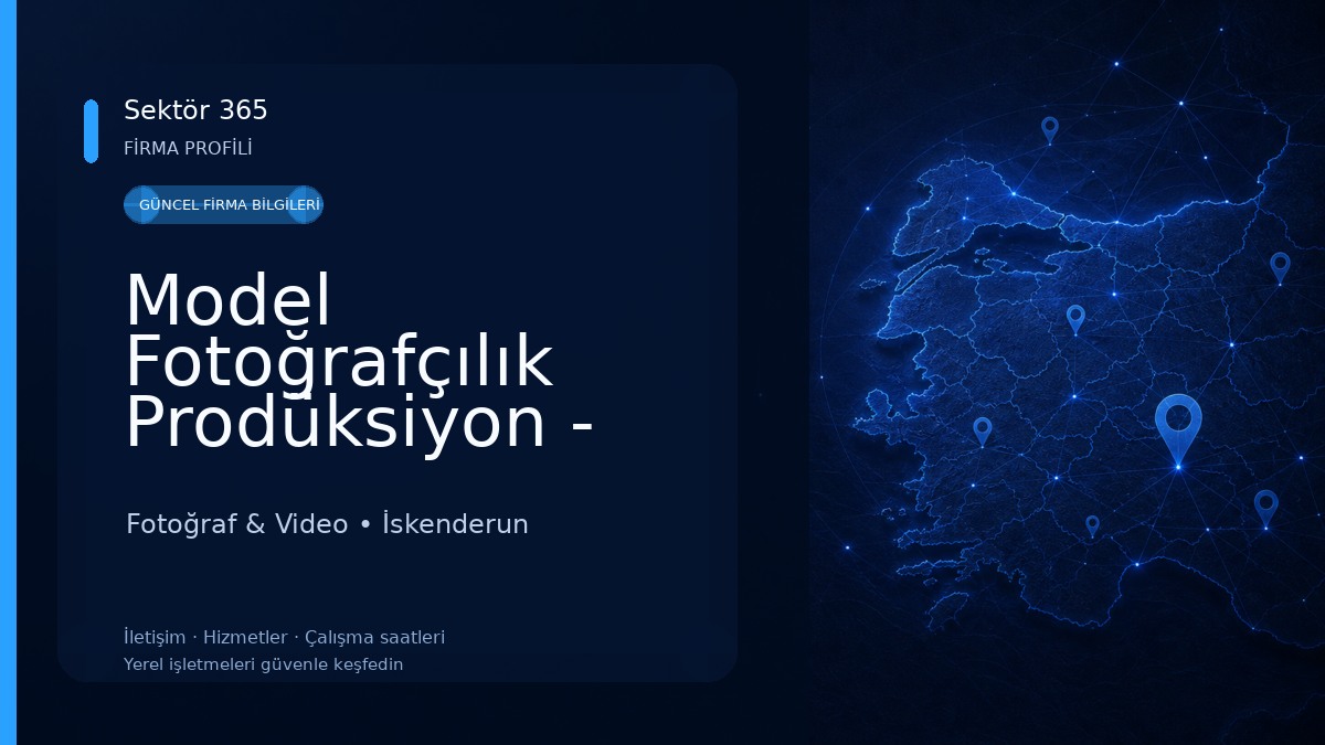 Model Fotoğrafçılık Prodüksiyon - Dış Çekim Fotoğraf & Video