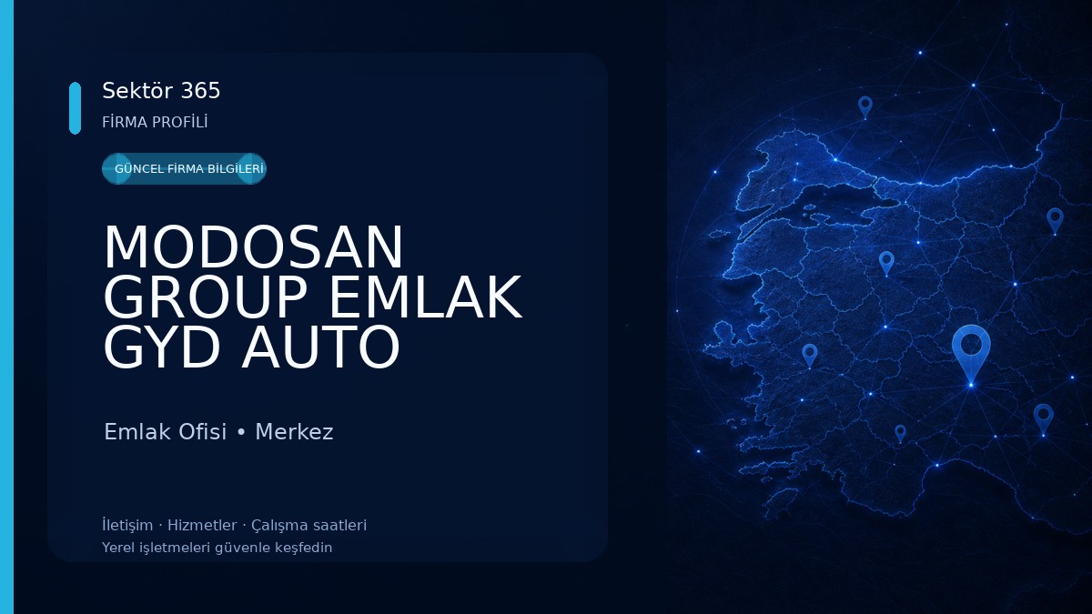 MODOSAN GROUP EMLAK GYD AUTO 