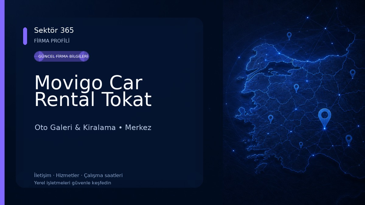 Movigo Car Rental Tokat Oto Galeri & Kiralama