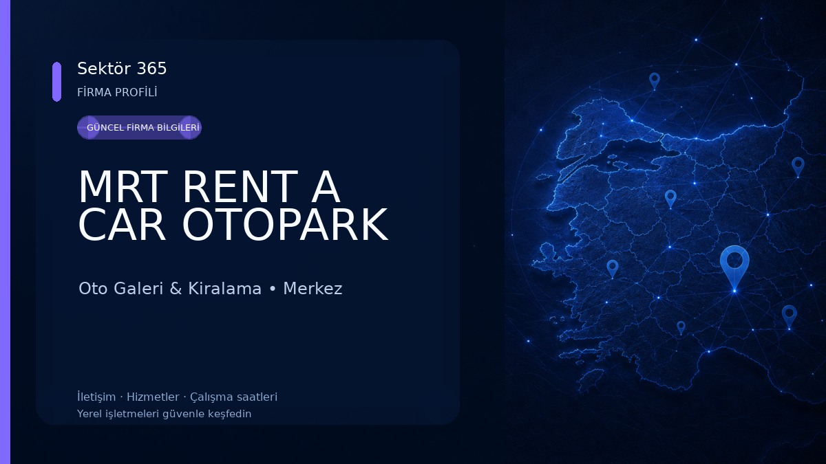 MRT RENT A CAR OTOPARK 