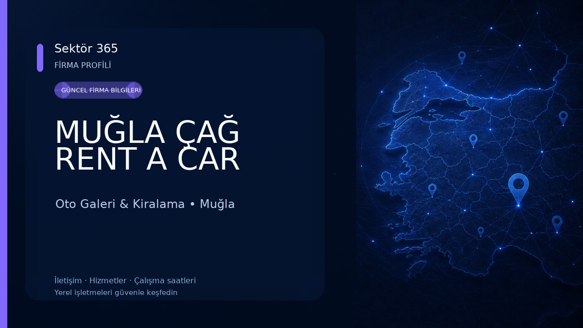 MUĞLA ÇAĞ RENT A CAR Oto Galeri & Kiralama