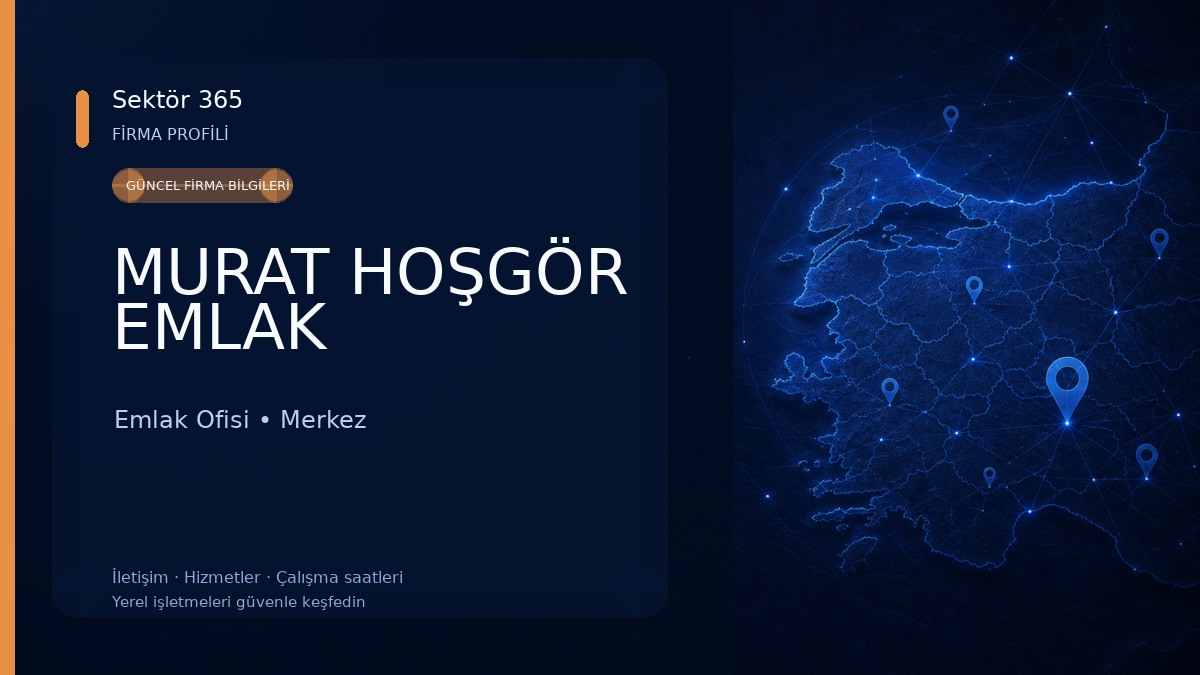 MURAT HOŞGÖR EMLAK 