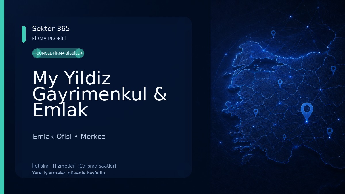 My Yildiz Gayrimenkul & Emlak Emlak Ofisi