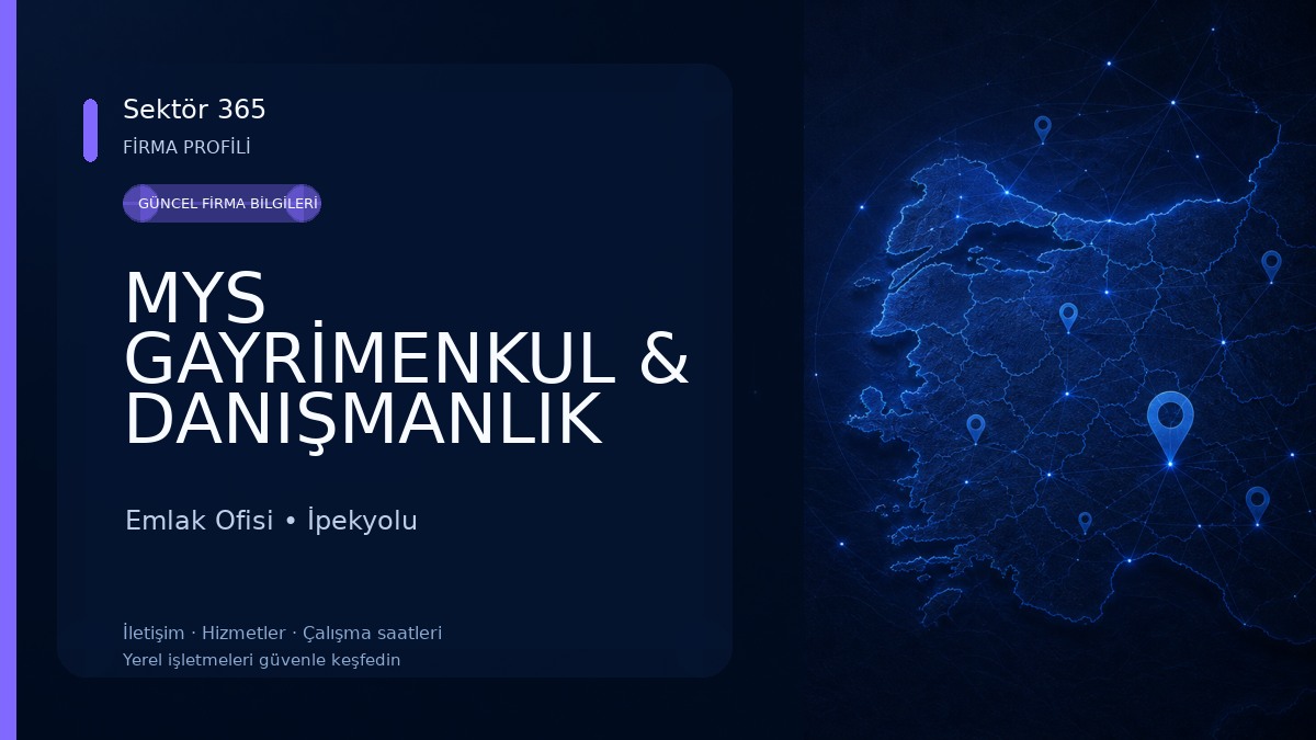 MYS GAYRİMENKUL & DANIŞMANLIK VAN Emlak Ofisi