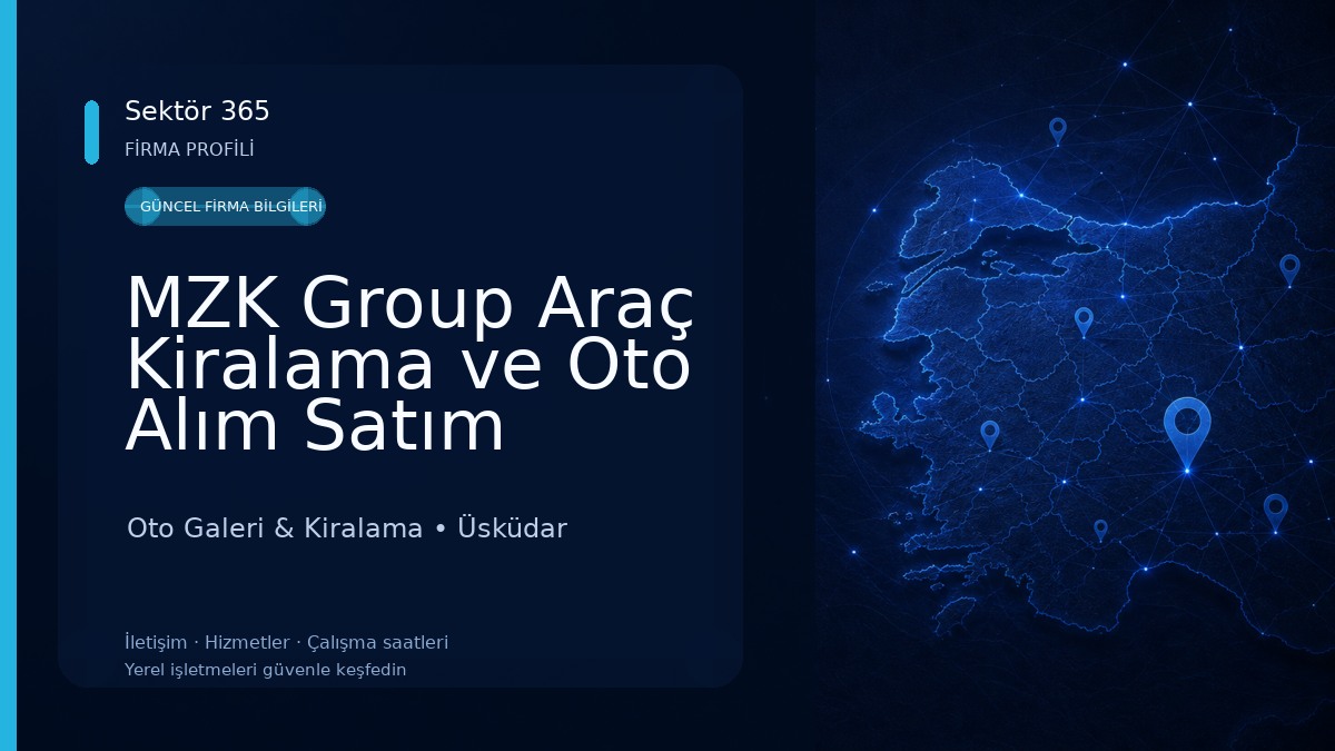 MZK Group Araç Kiralama ve Oto Alım Satım