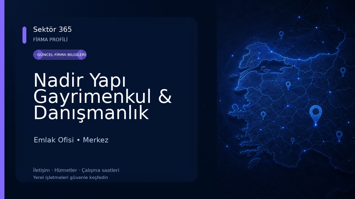 Nadir Yapı Gayrimenkul & Danışmanlık
