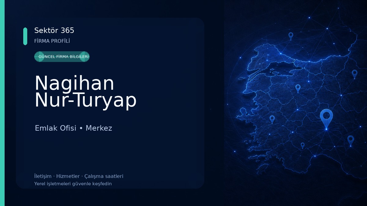 Nagihan Nur-Turyap Emlak Ofisi
