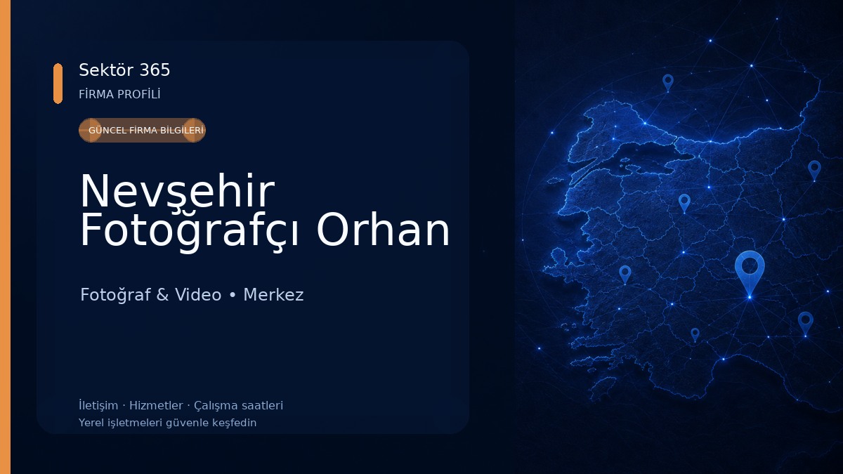 Nevşehir Fotoğrafçı Orhan Fotoğraf & Video