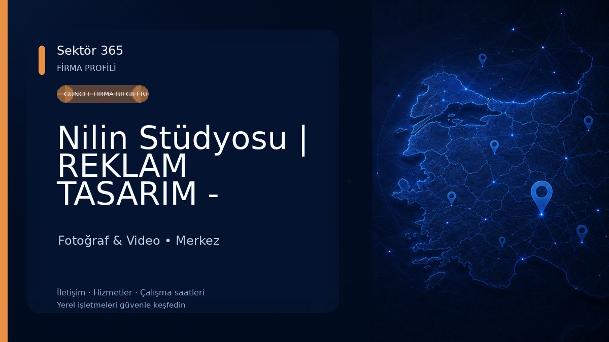 Nilin Stüdyosu | REKLAM TASARIM - FOTOĞRAF FİLM 