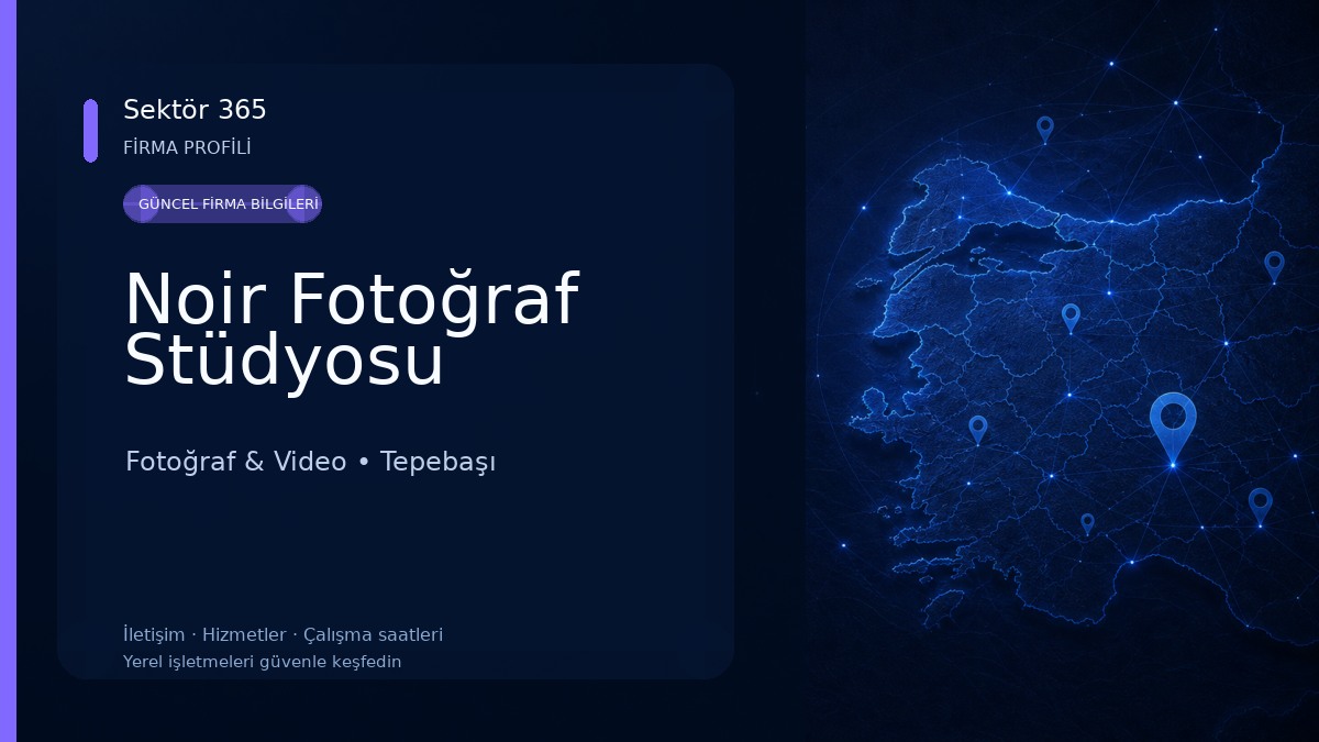Noir Fotoğraf Stüdyosu 