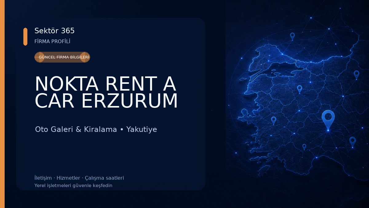 NOKTA RENT A CAR ERZURUM