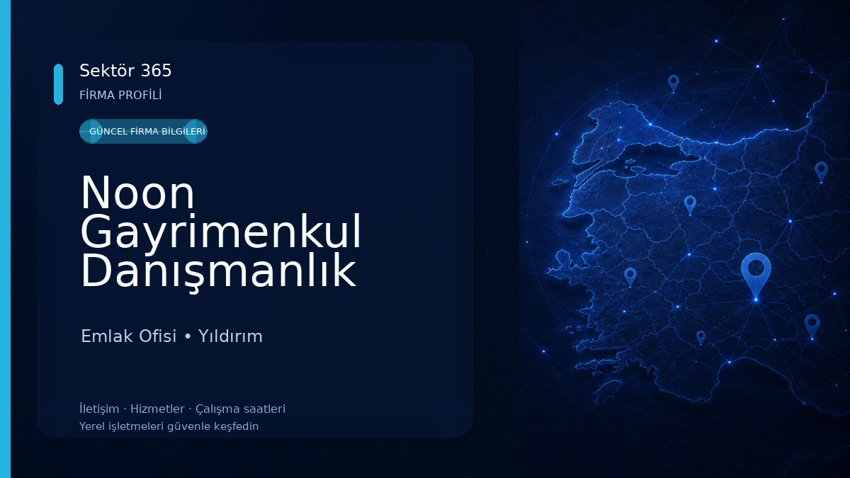 Noon Gayrimenkul Danışmanlık Emlak Ofisi