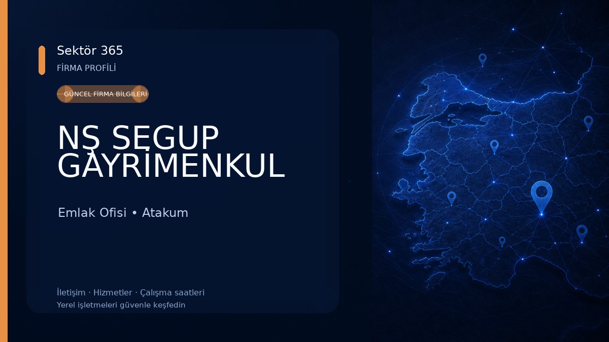 NŞ SEGUP GAYRİMENKUL Emlak Ofisi