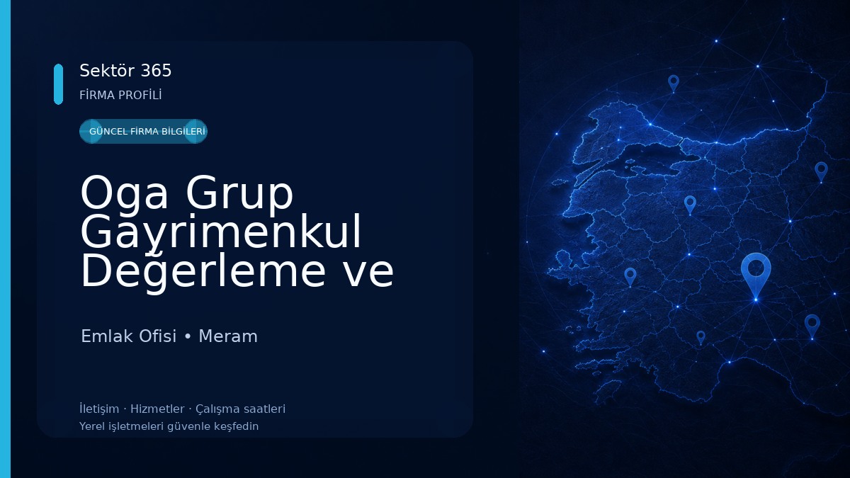 Oga Grup Gayrimenkul Değerleme ve Danışmanlık A.Ş. | Konya Şubesi