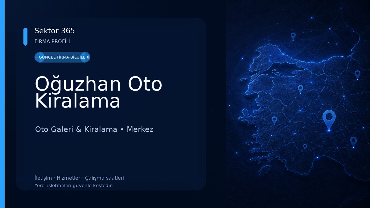 Oğuzhan Oto Kiralama