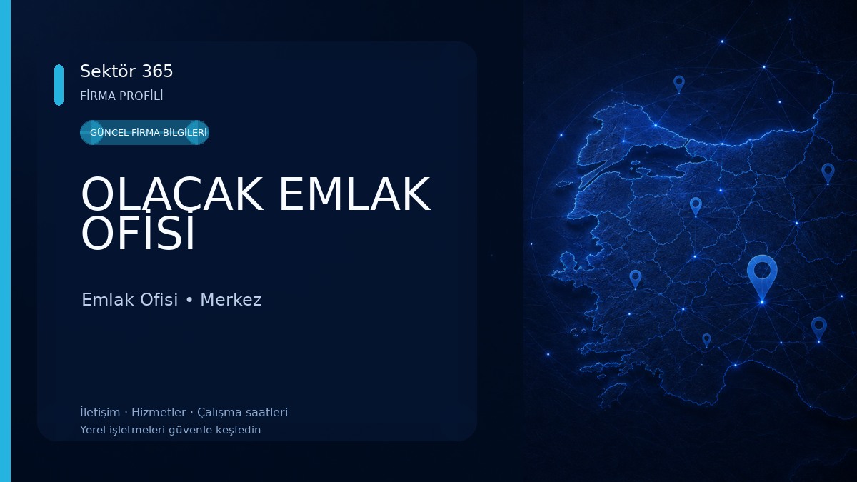 OLACAK EMLAK OFİSİ Emlak Ofisi