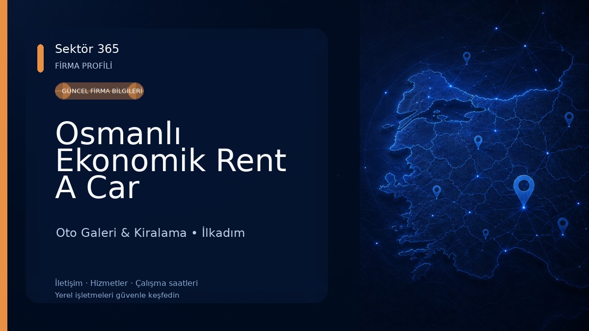 Osmanlı Ekonomik Rent A Car 