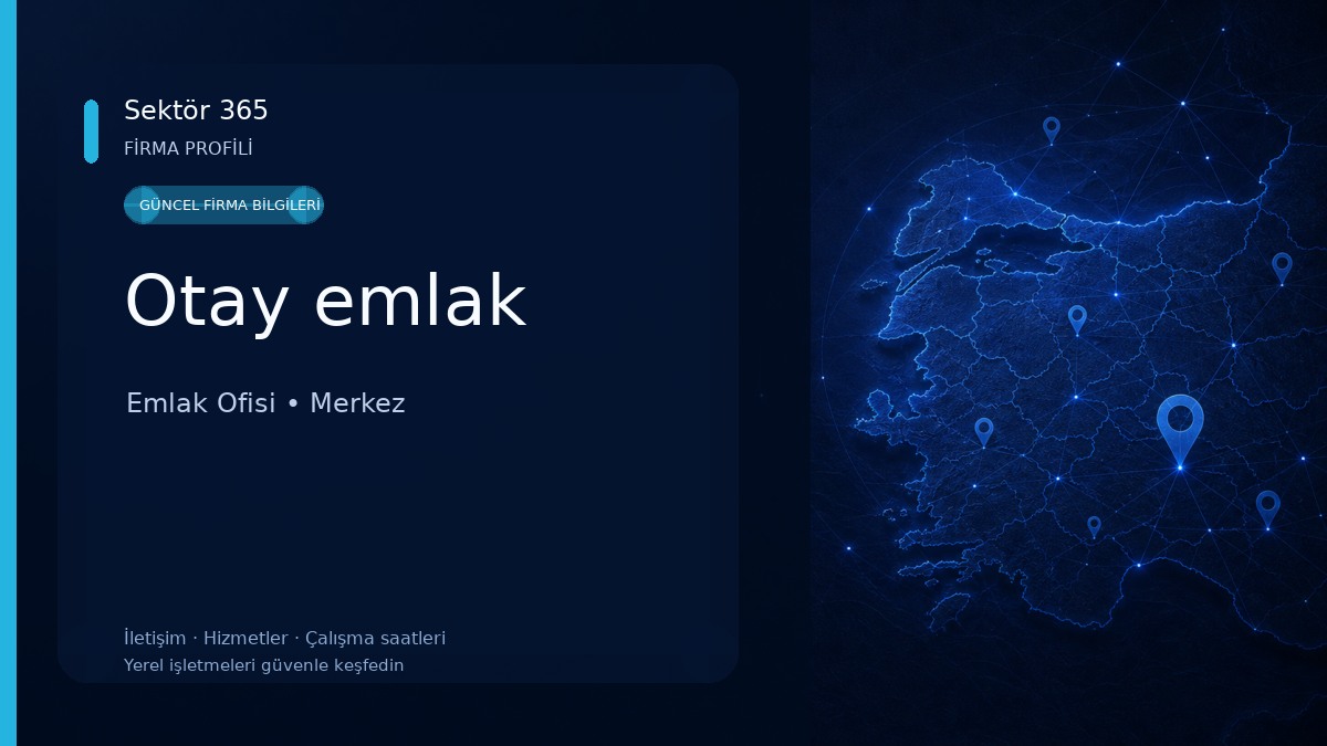Otay emlak Emlak Ofisi