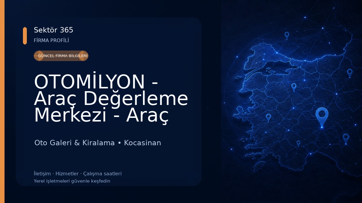OTOMİLYON - Araç Değerleme Merkezi - Araç Alış Satışın Otomilyon Yolu 