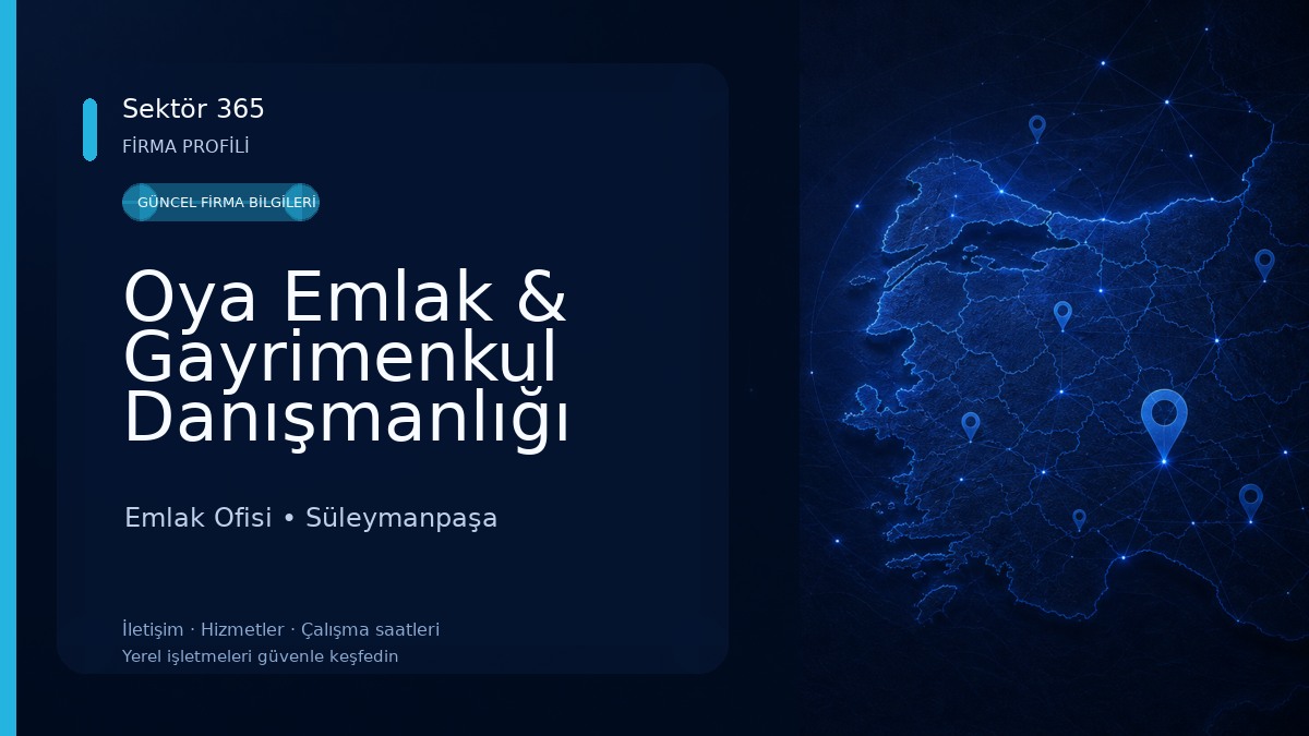 Oya Emlak & Gayrimenkul Danışmanlığı