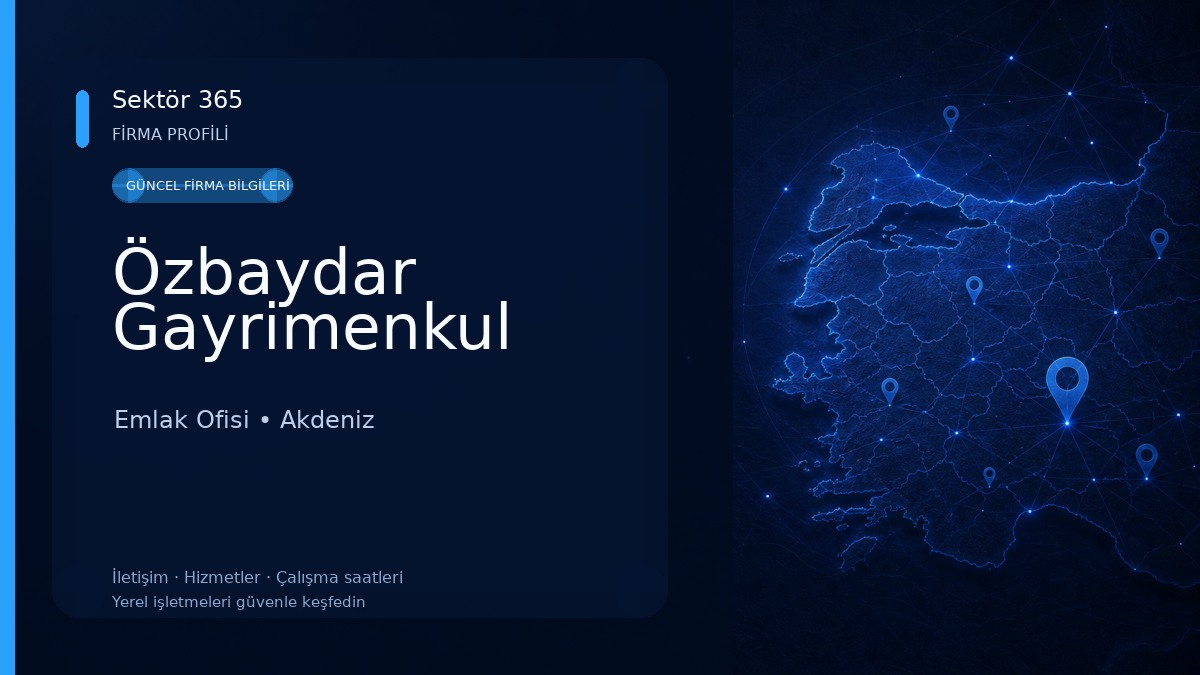 Özbaydar Gayrimenkul 