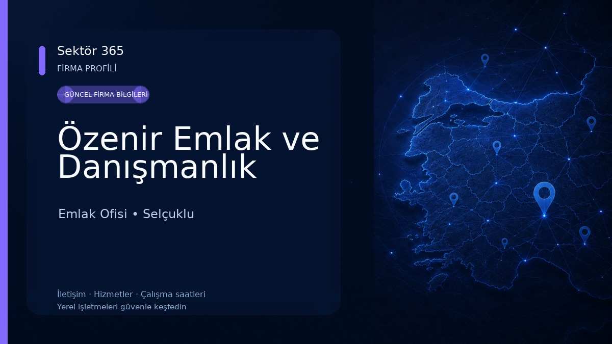Özenir Emlak ve Danışmanlık