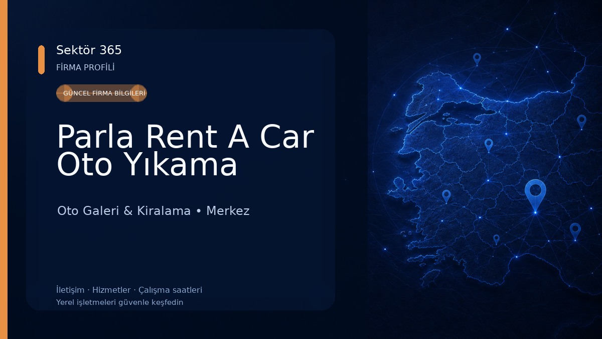 Parla Rent A Car Oto Yıkama Oto Galeri & Kiralama