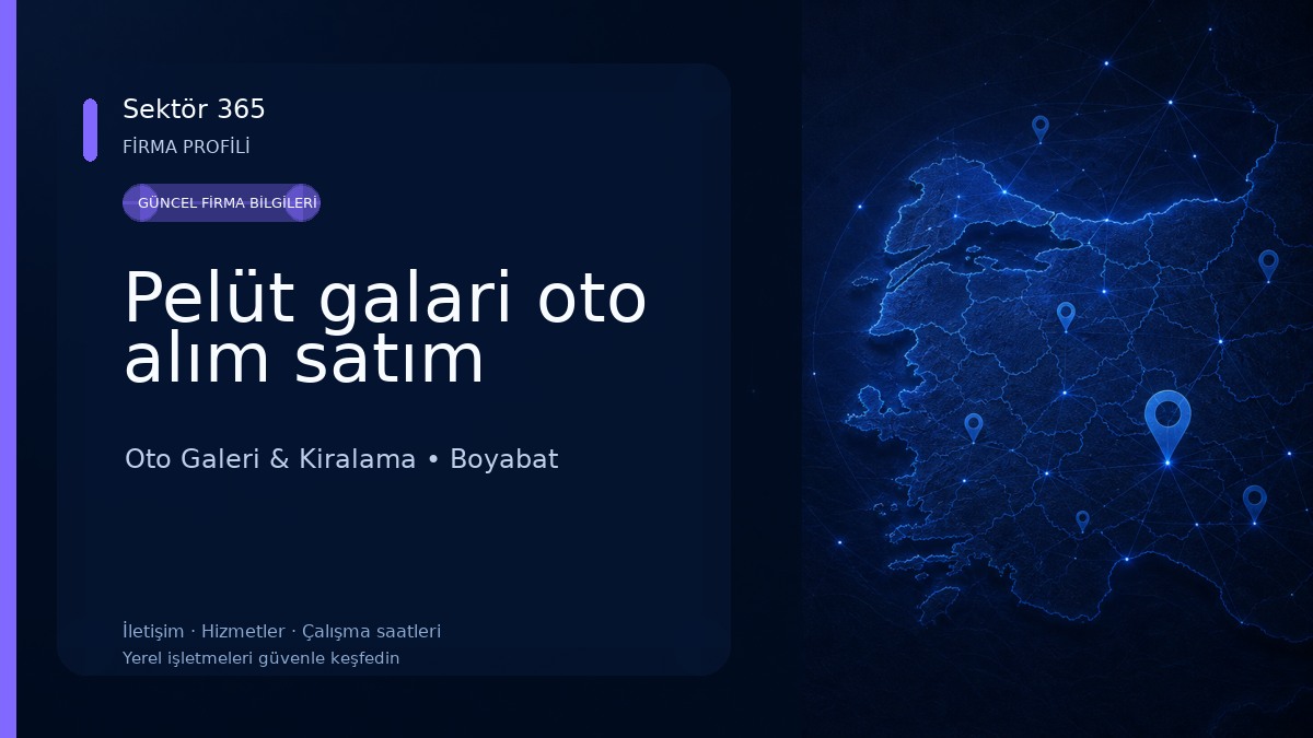 Pelüt galari oto alım satım Oto Galeri & Kiralama