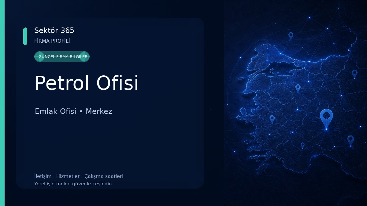 Petrol Ofisi Emlak Ofisi