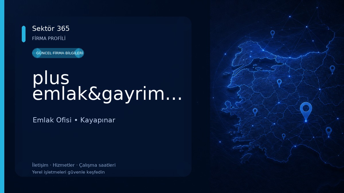 plus emlak&gayrimenkul