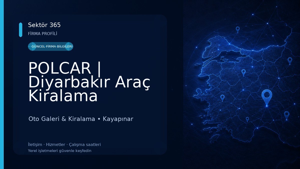 POLCAR | Diyarbakır Araç Kiralama