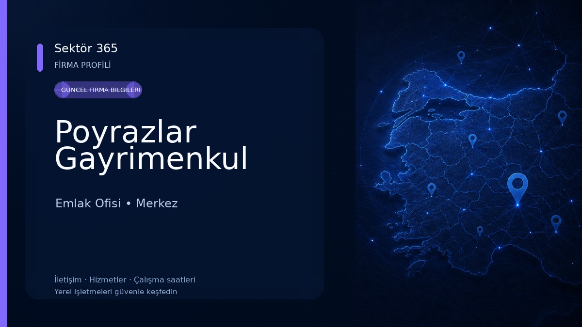Poyrazlar Gayrimenkul 