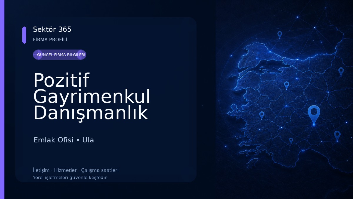 Pozitif Gayrimenkul Danışmanlık Emlak Ofisi