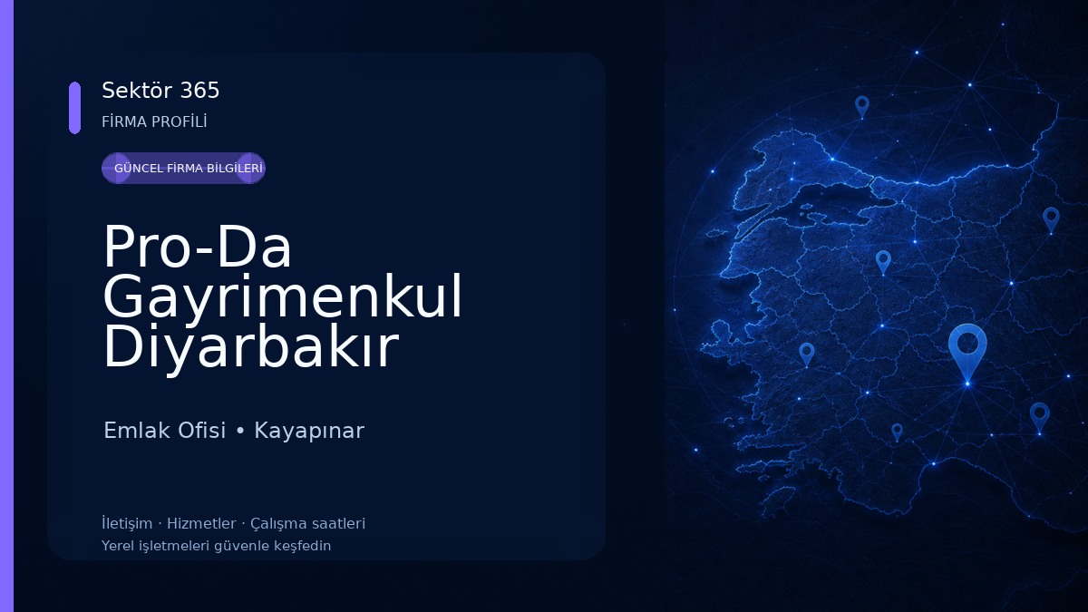 Pro-Da Gayrimenkul Diyarbakır