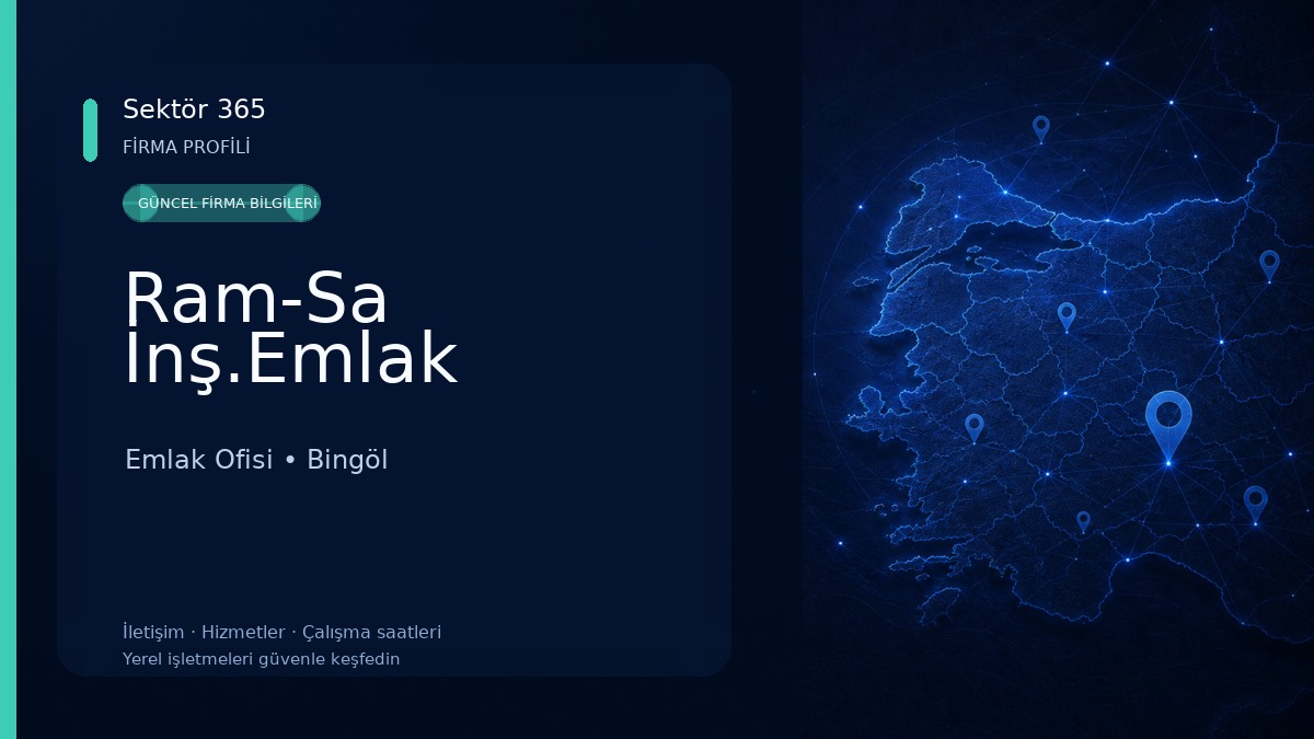 Ram-Sa İnş.Emlak Emlak Ofisi